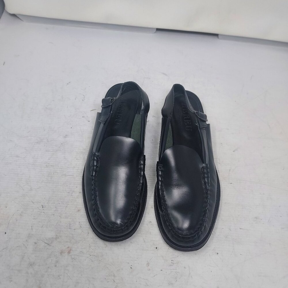 Hereu Black Raiger Heeled Sling Back Shoe - Picture 4 of 11